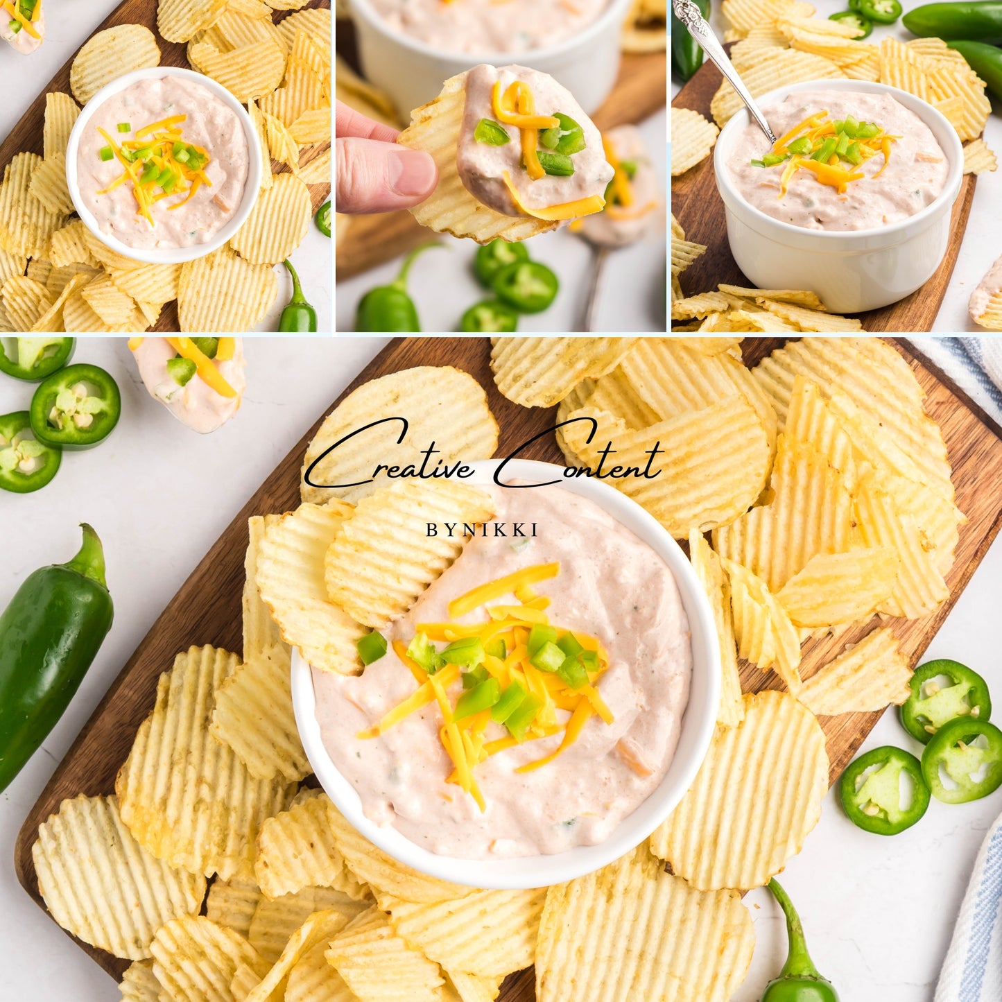 5 Minute Cream Cheese Salsa Dip - Set 1 of 2