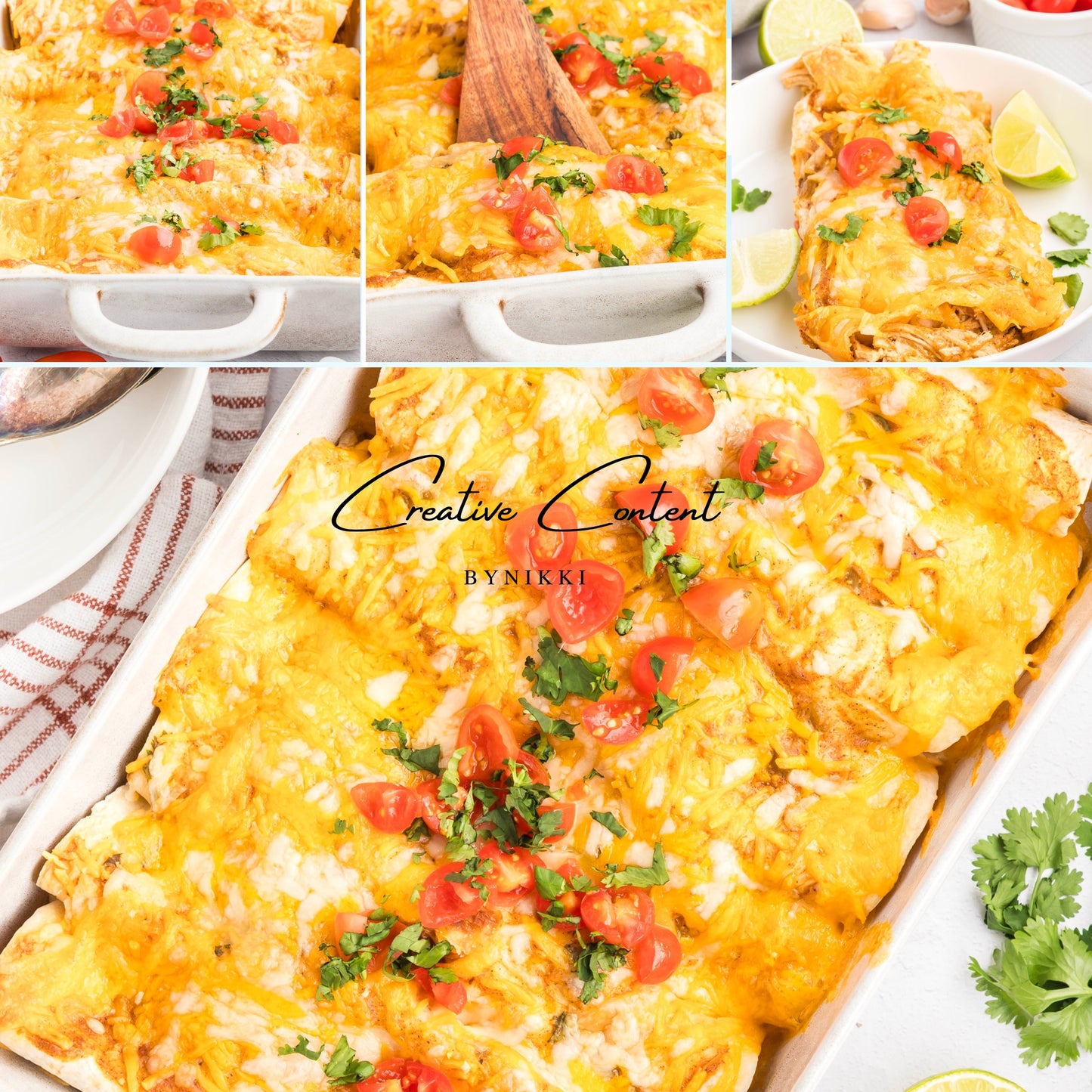 Green Chile Chicken Enchiladas - Exclusive