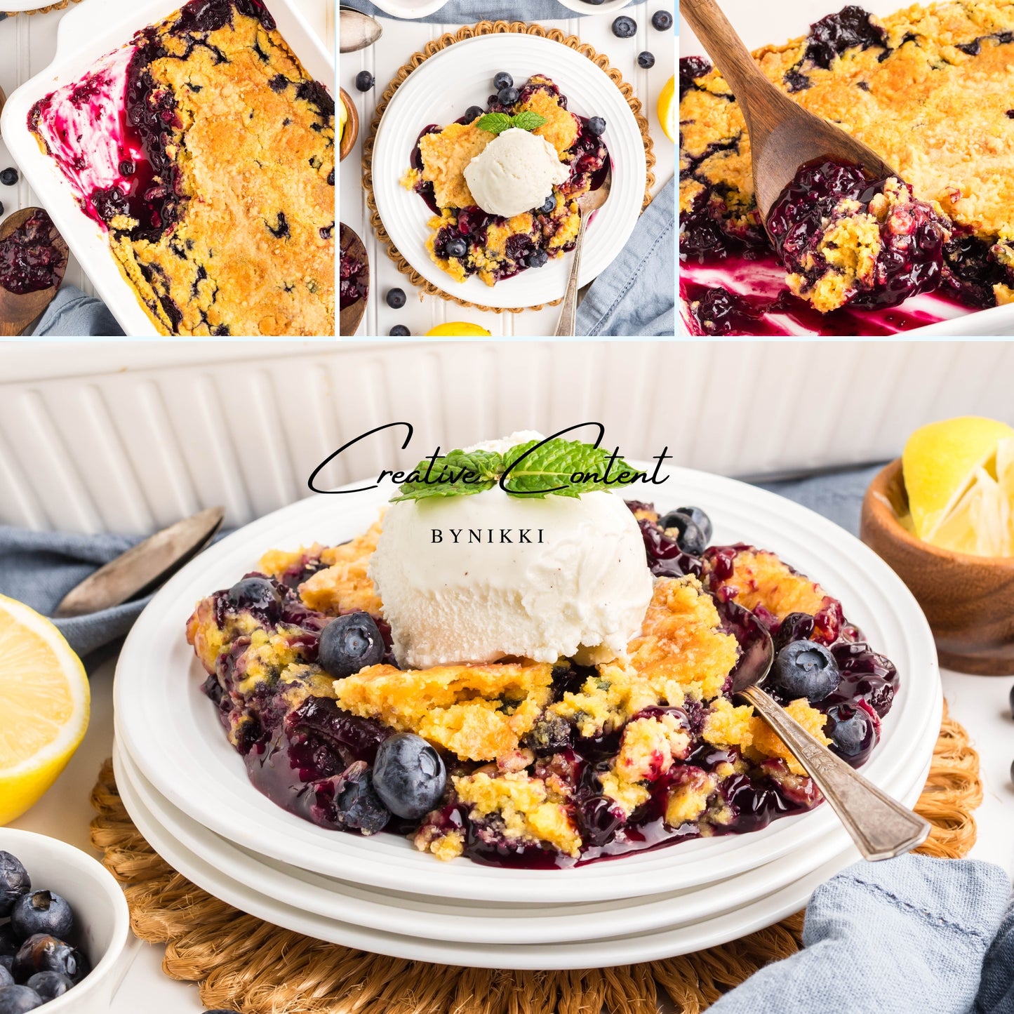 Blueberry Dump Cake -  Exclusive