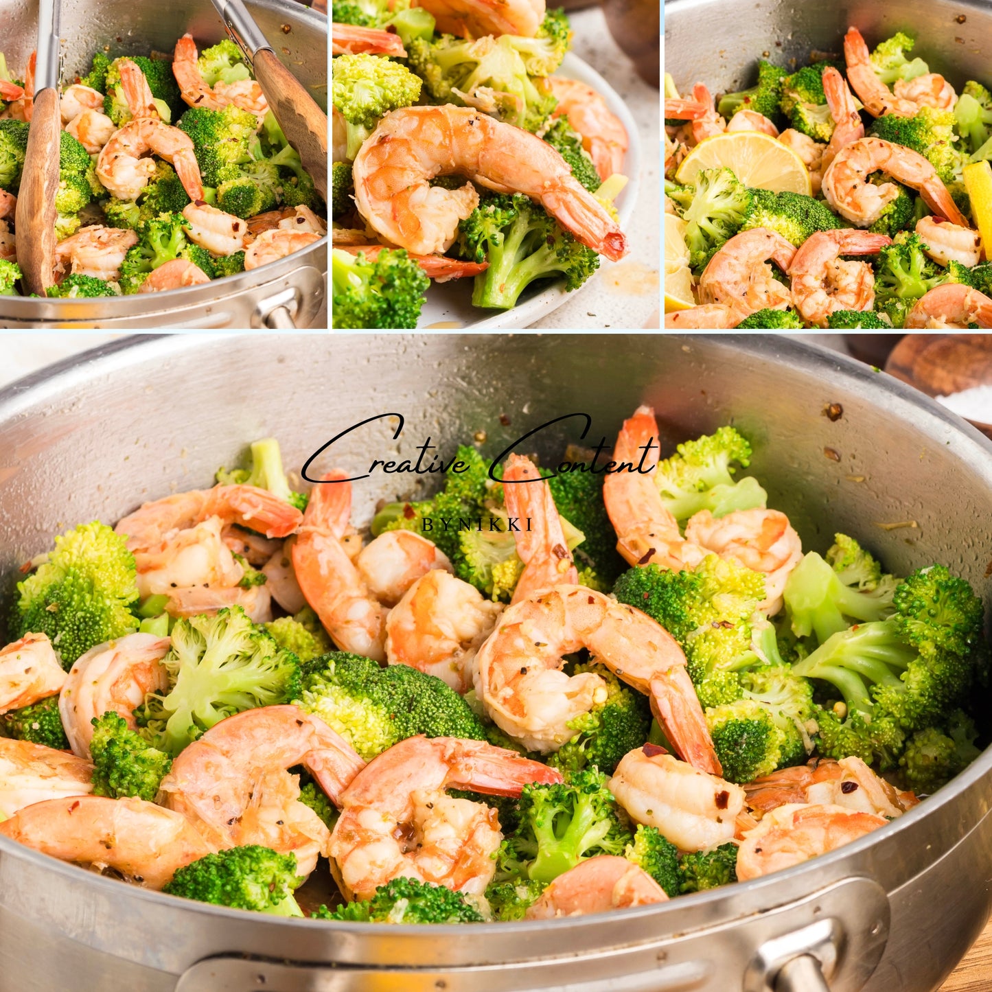 Garlic Butter Shrimp and Broccoli - Exclusive