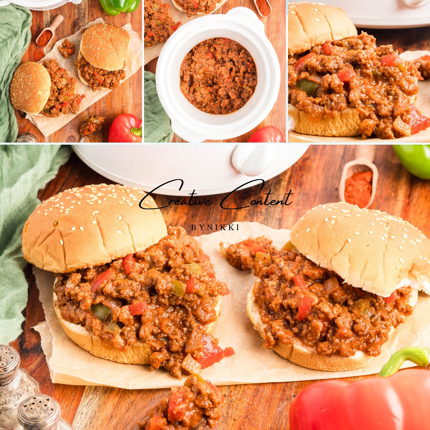 Slow Cooker Sloppy Joes - Set 2 of 2