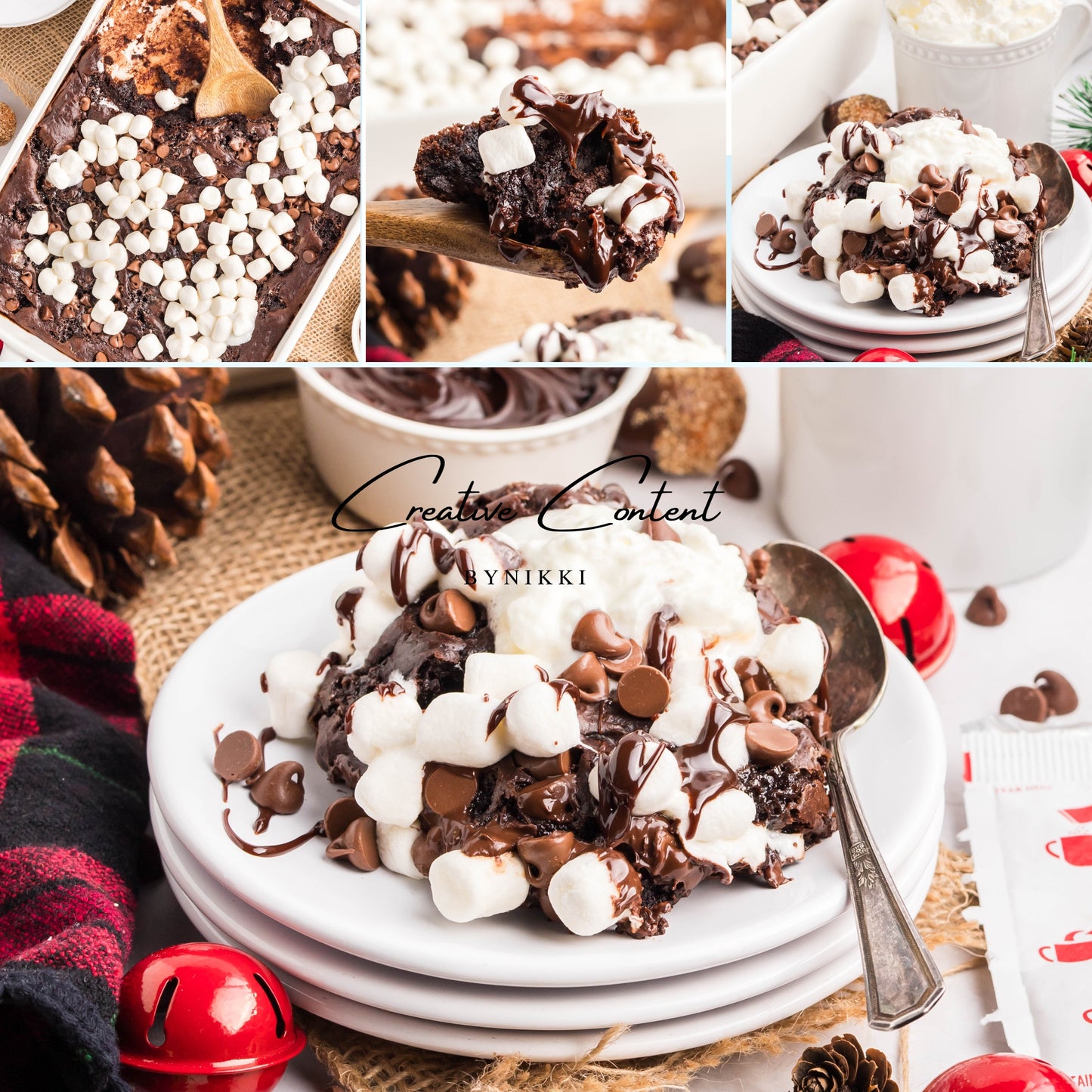 Hot Chocolate Dump Cake - Exclusive
