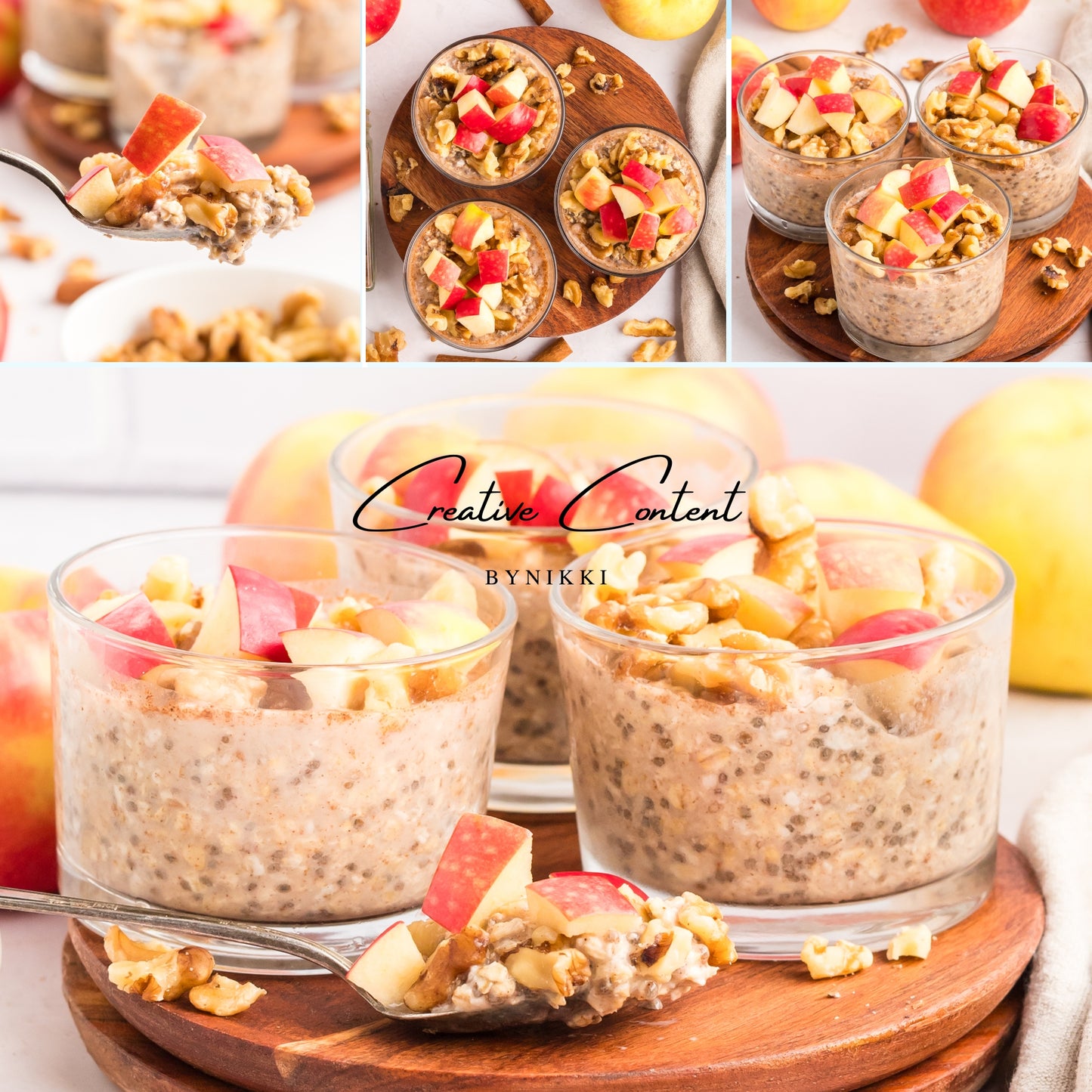 Apple Cinnamon Overnight Oats - Exclusive
