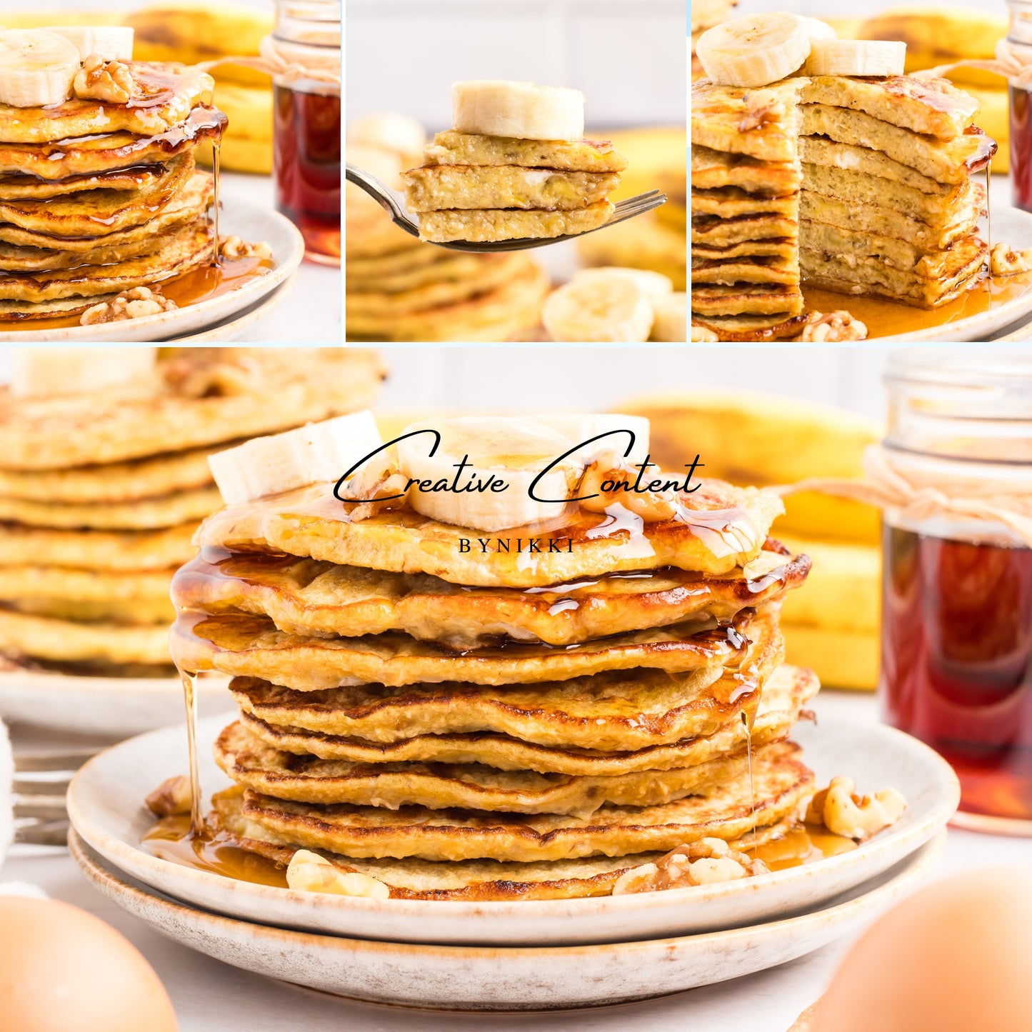 3 Ingredient Banana Pancakes - Exclusive