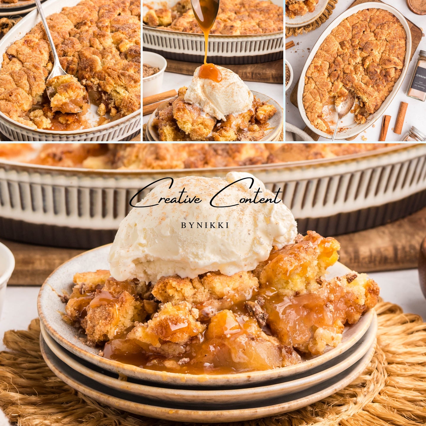 Snickerdoodle Apple Cobbler -  Exclusive