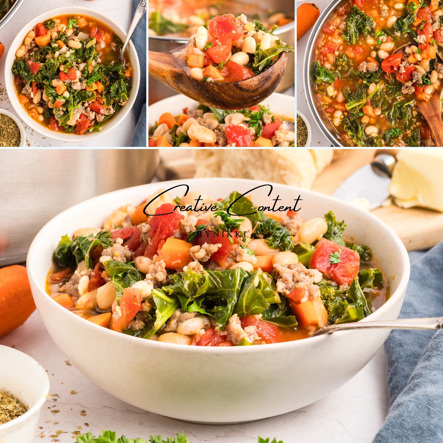 Kale and White Bean Sausage Soup - Exclusive