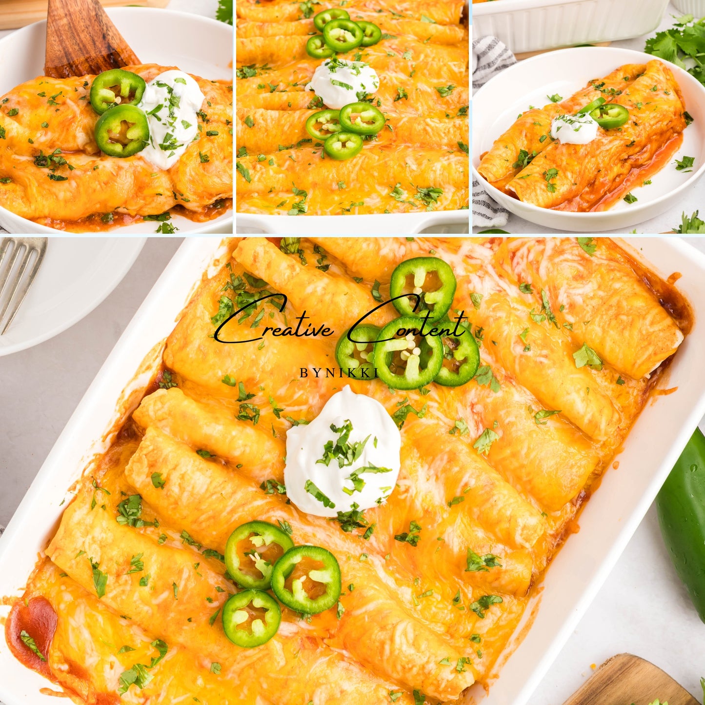 Easy Chicken Enchiladas -  Exclusive