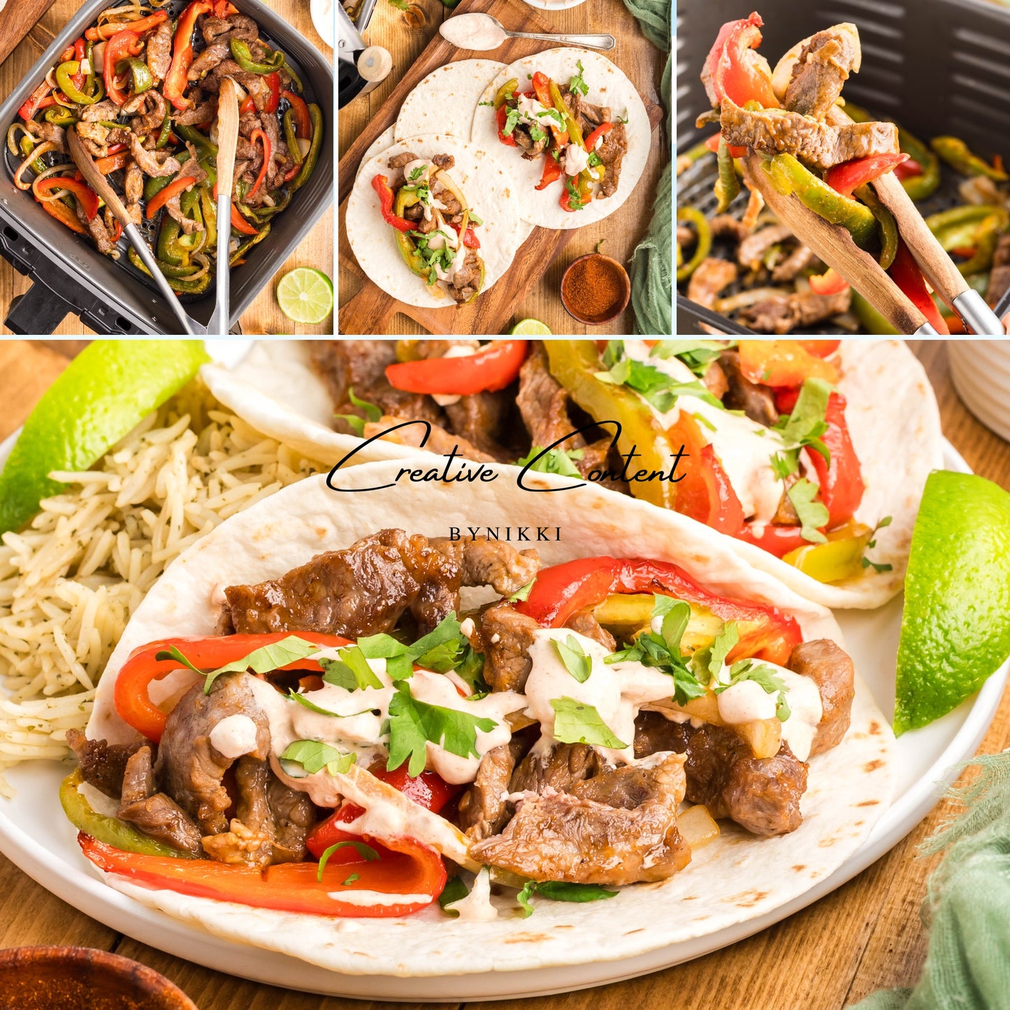 Air Fryer Steak Fajitas - Exclusive