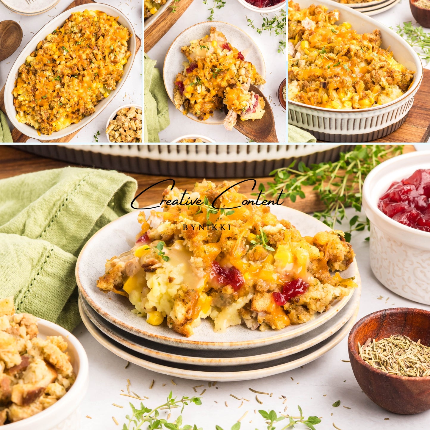 Thanksgiving Leftover Casserole - Exclusive
