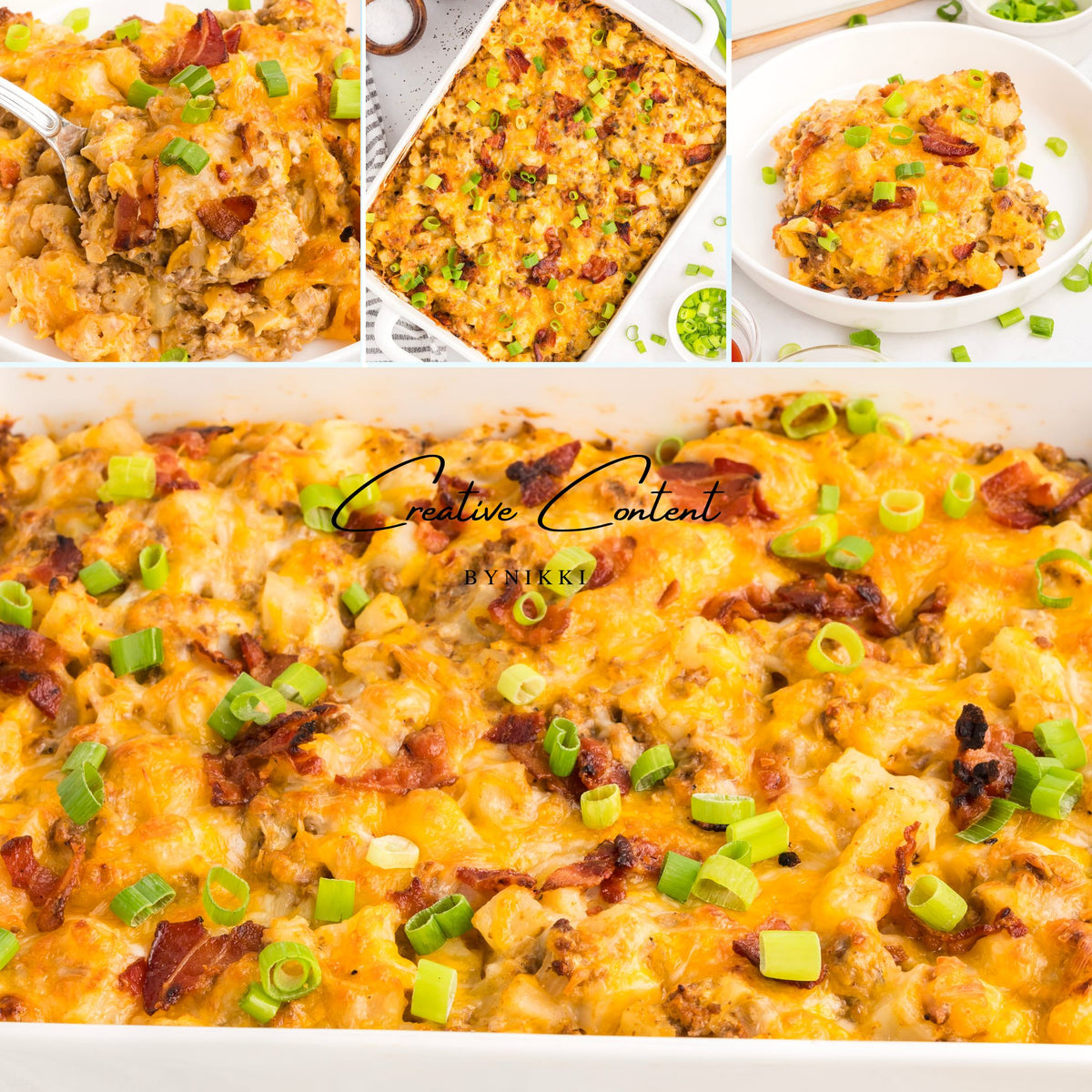 Cheeseburger Potato Casserole - Exclusive