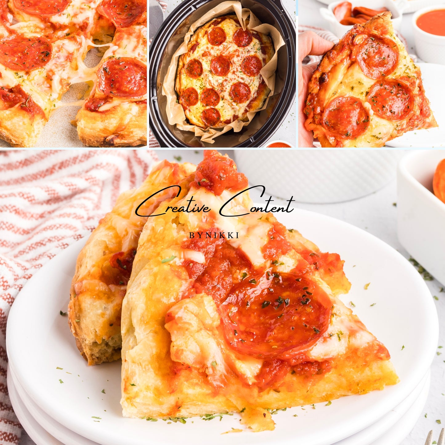 Crock Pot Deep Dish Pizza - Exclusive