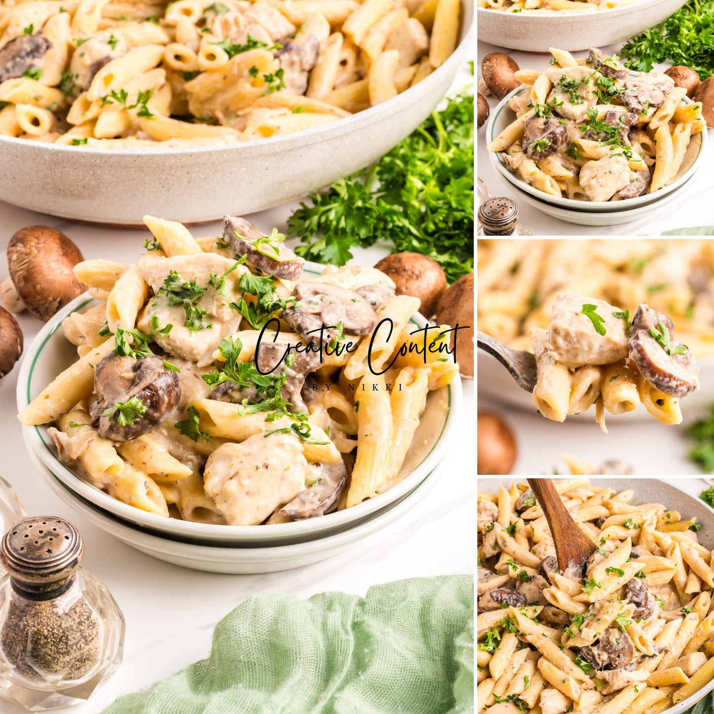 Chicken Mushroom Pasta- Exclusive