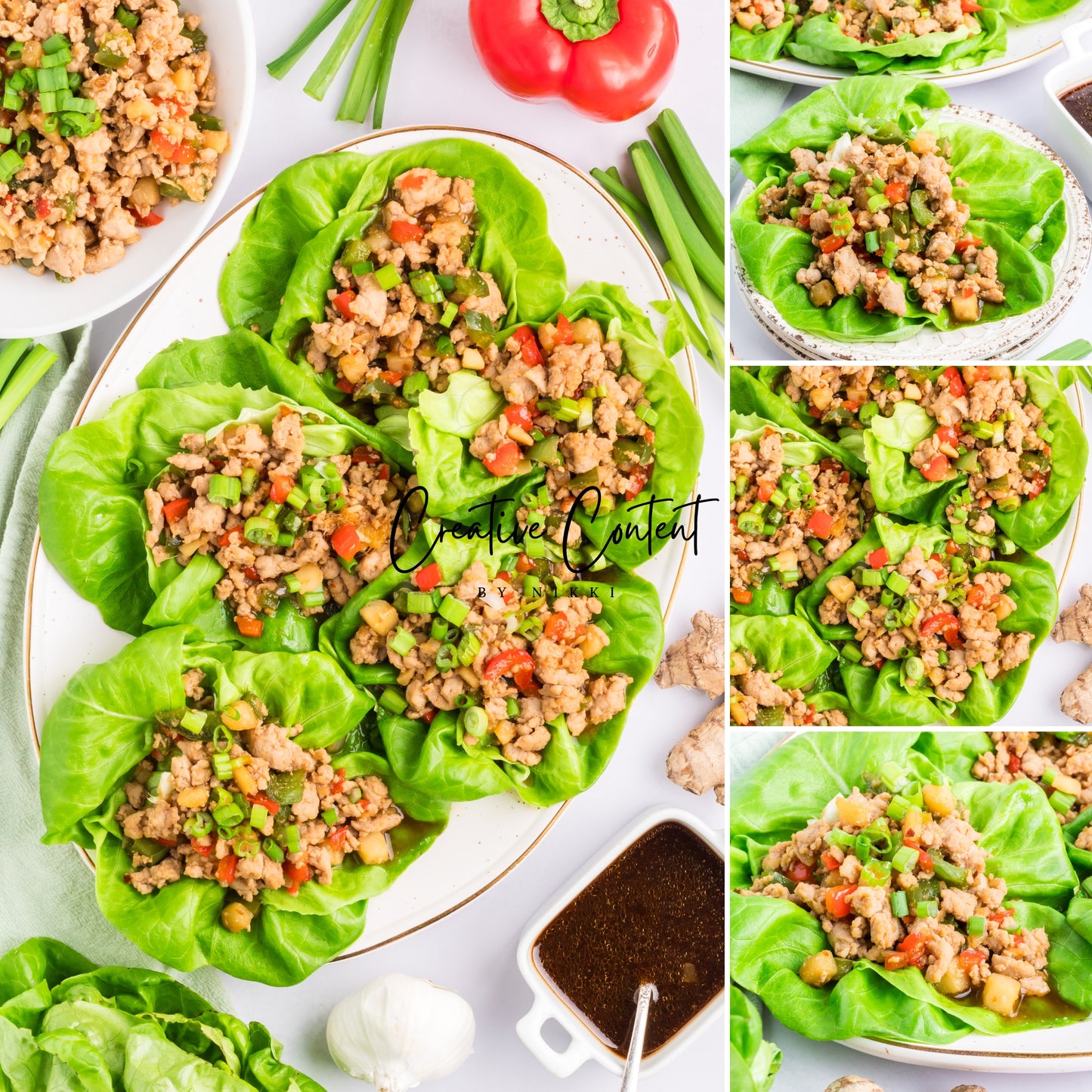 Asian Chicken Lettuce Wraps - Exclusive