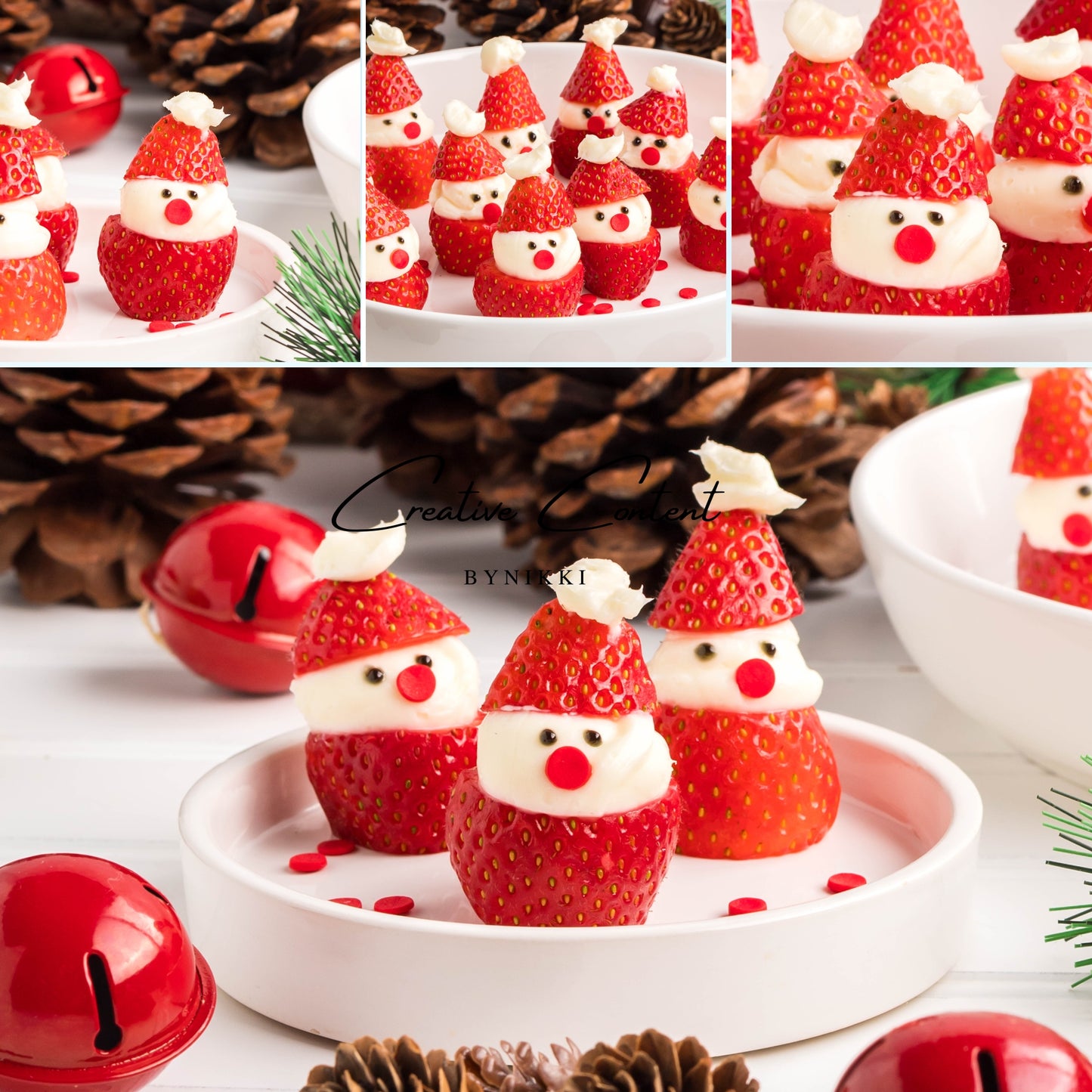 Strawberry Santas - Exclusive
