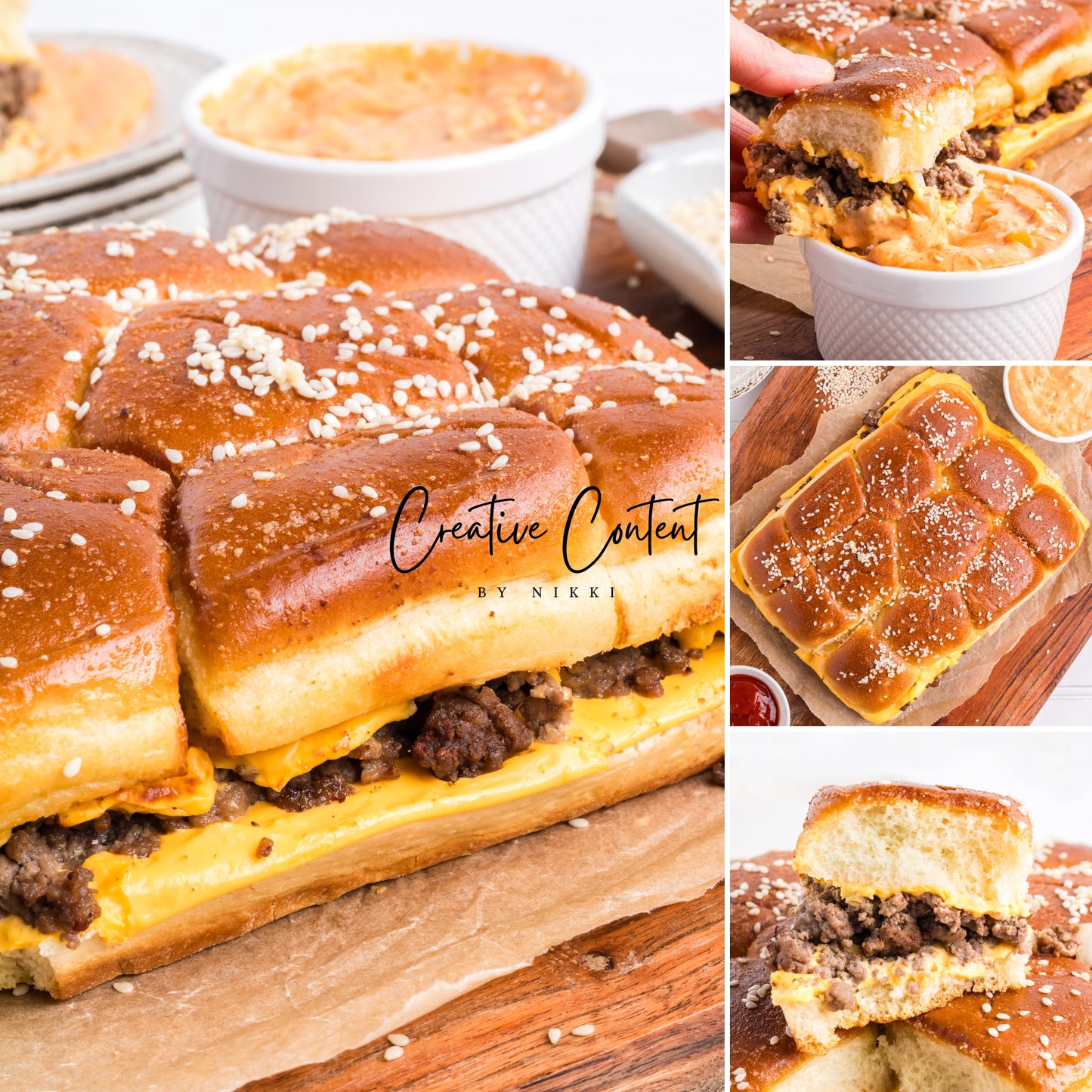 Cheeseburger Sliders With Hawaiian Rolls - Exclusive