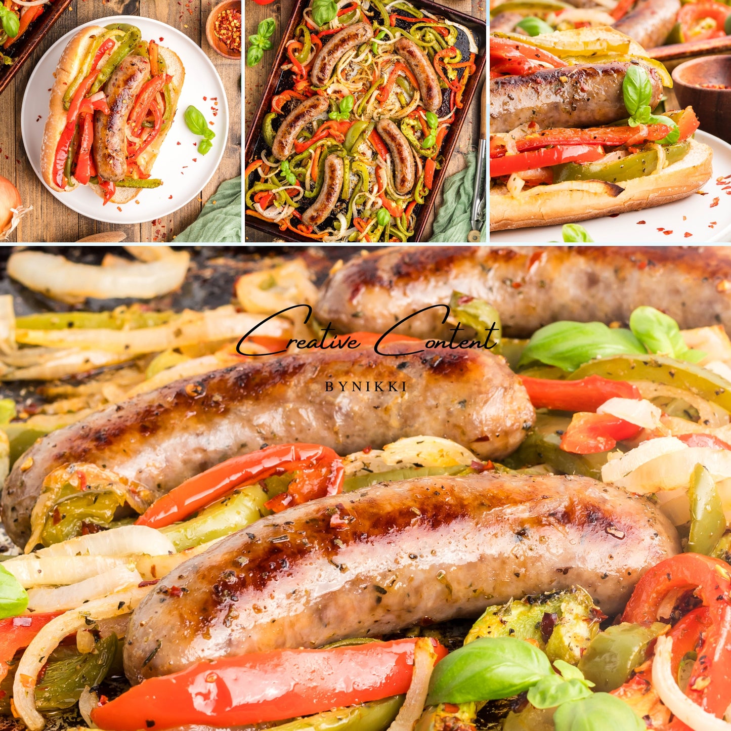 Sheet Pan Sausage and Peppers - Exclusive