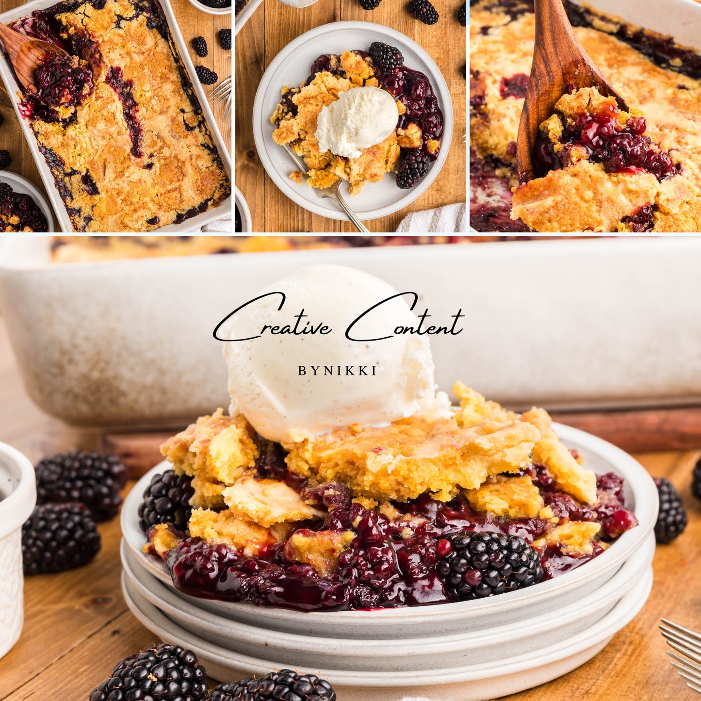 Blackberry Dump Cake  -  Exclusive
