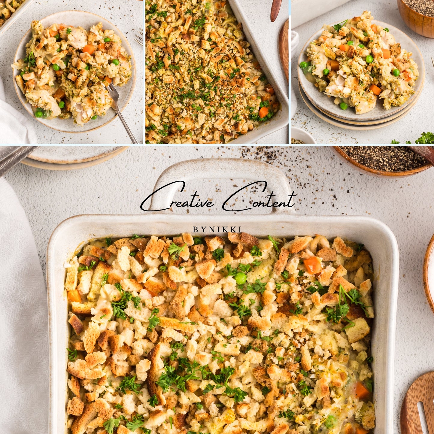 Chicken Stuffing Casserole - Exclusive