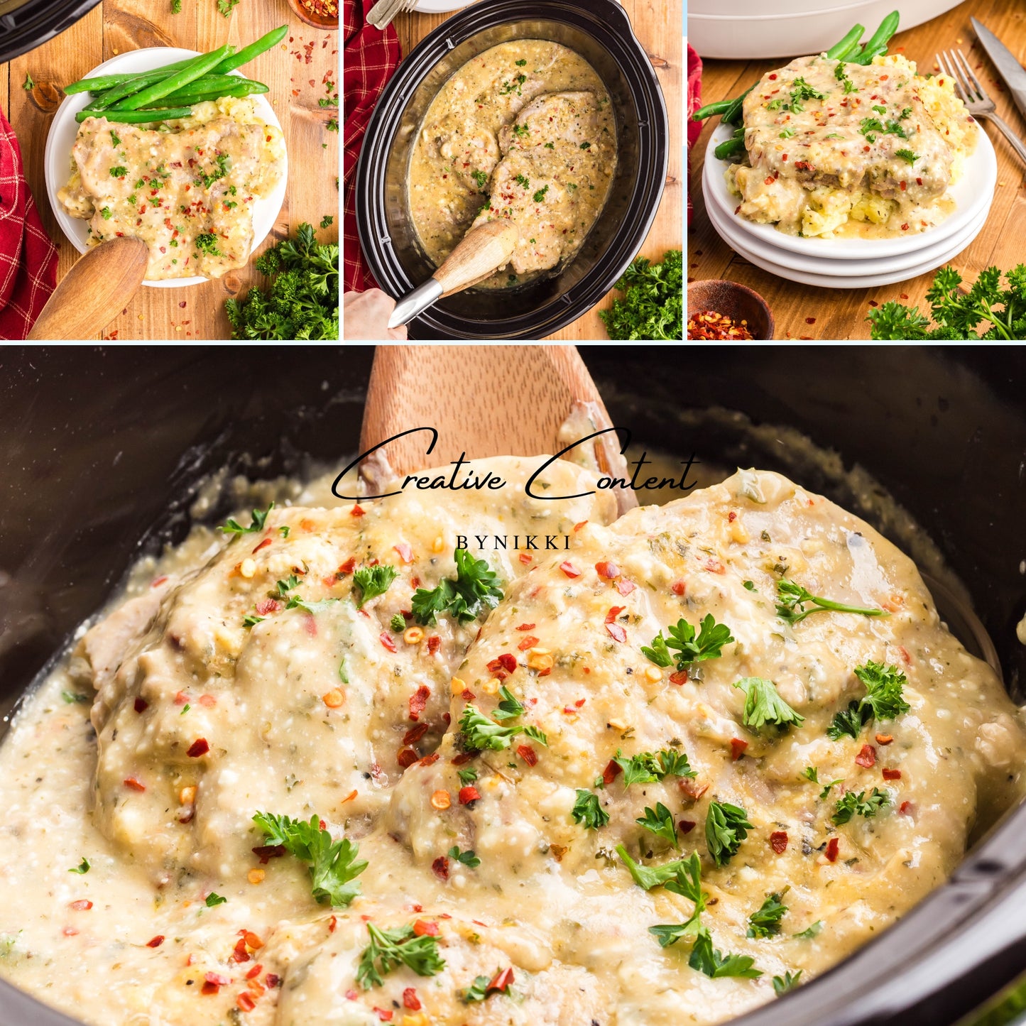 Crock Pot Creamy Ranch Pork Chops - Exclusive