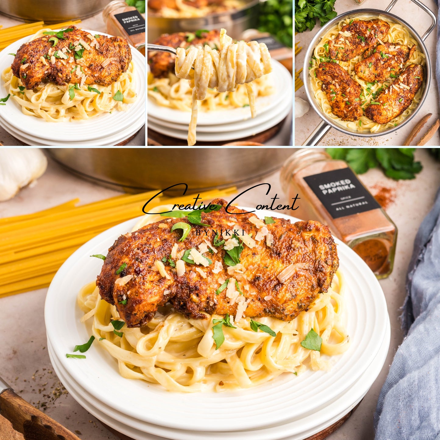 Blackened Chicken Alfredo - Exclusive