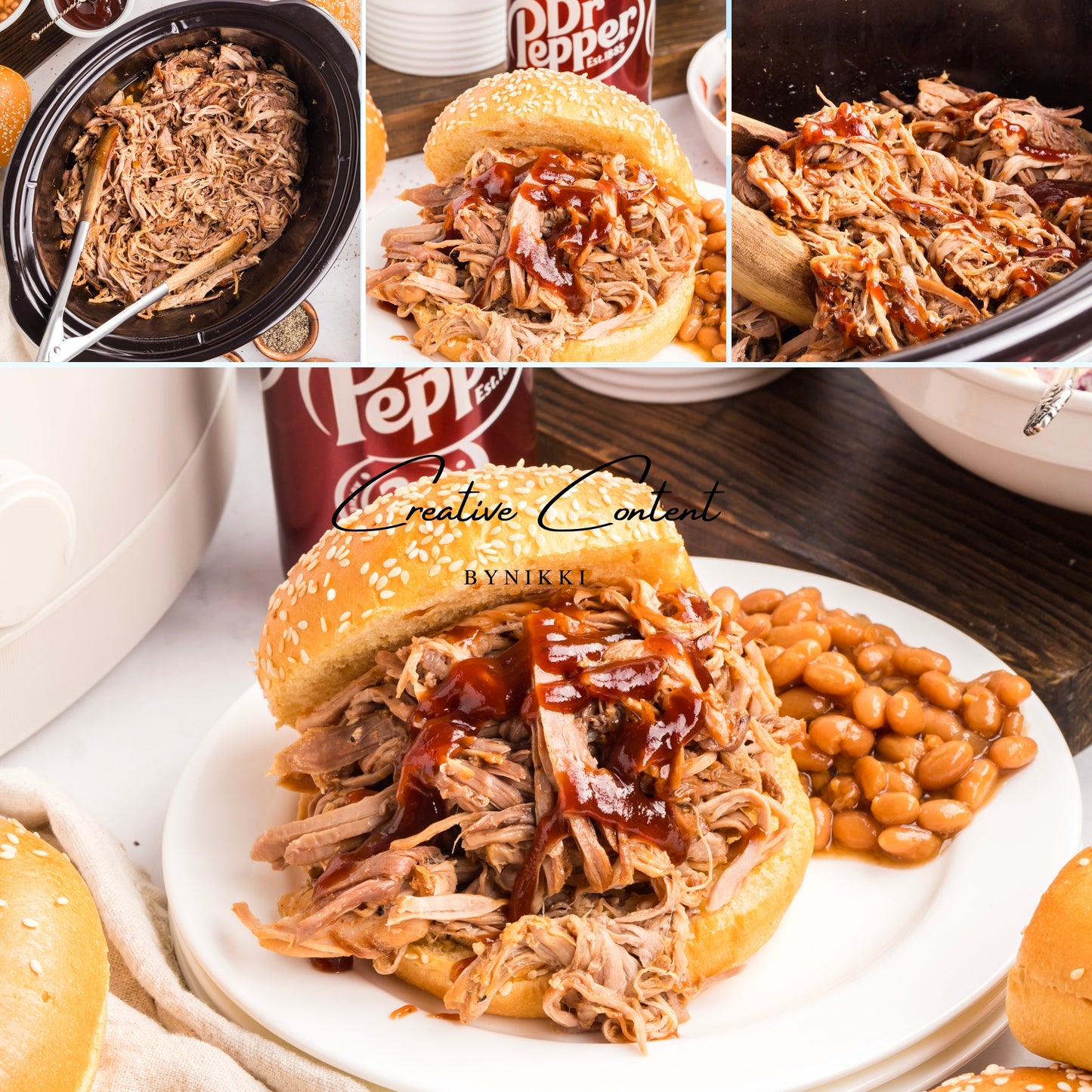 Slow Cooker Dr. Pepper Barbecue Pulled Pork - Exclusive