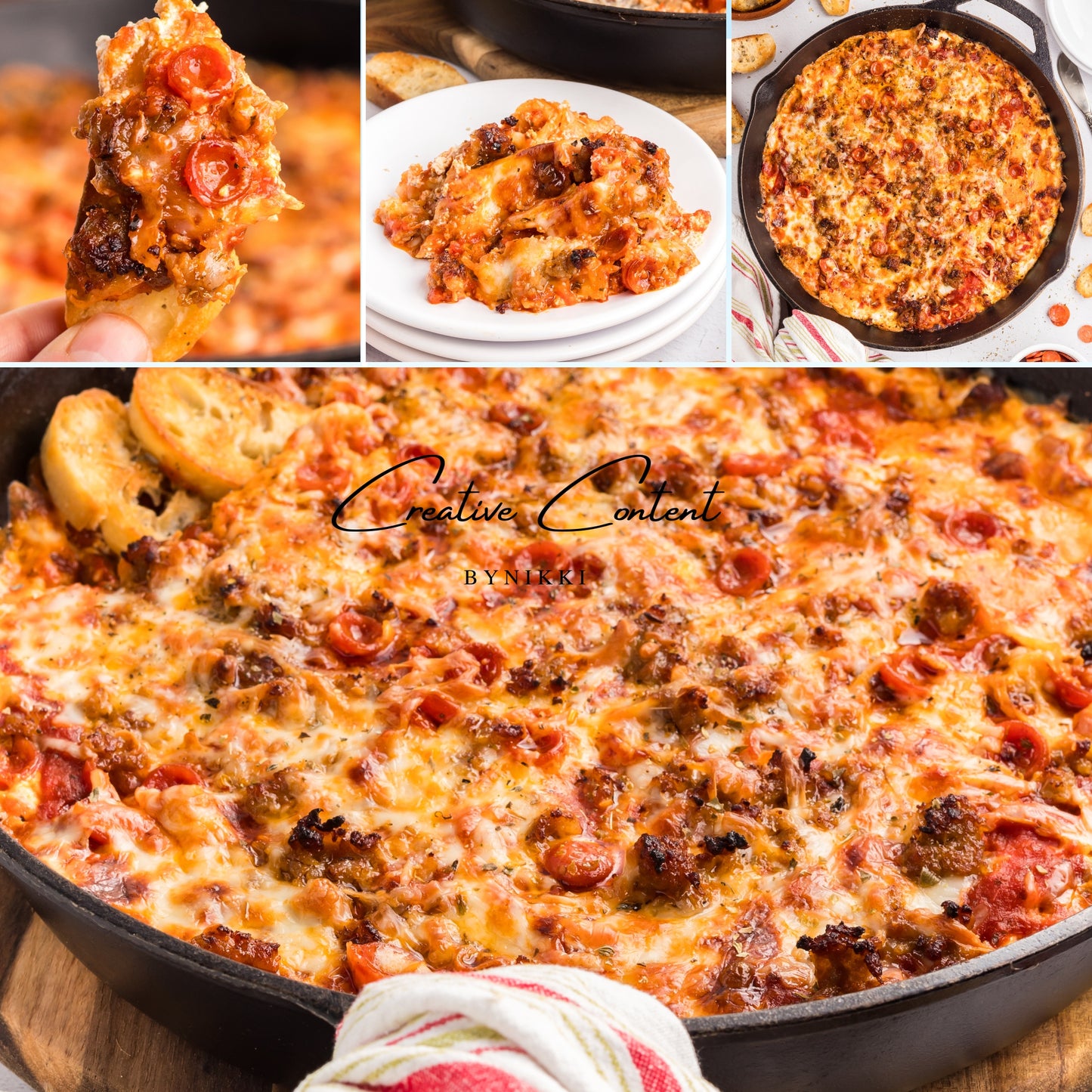 Sausage and Pepperoni Pizza Dip - Exclusive