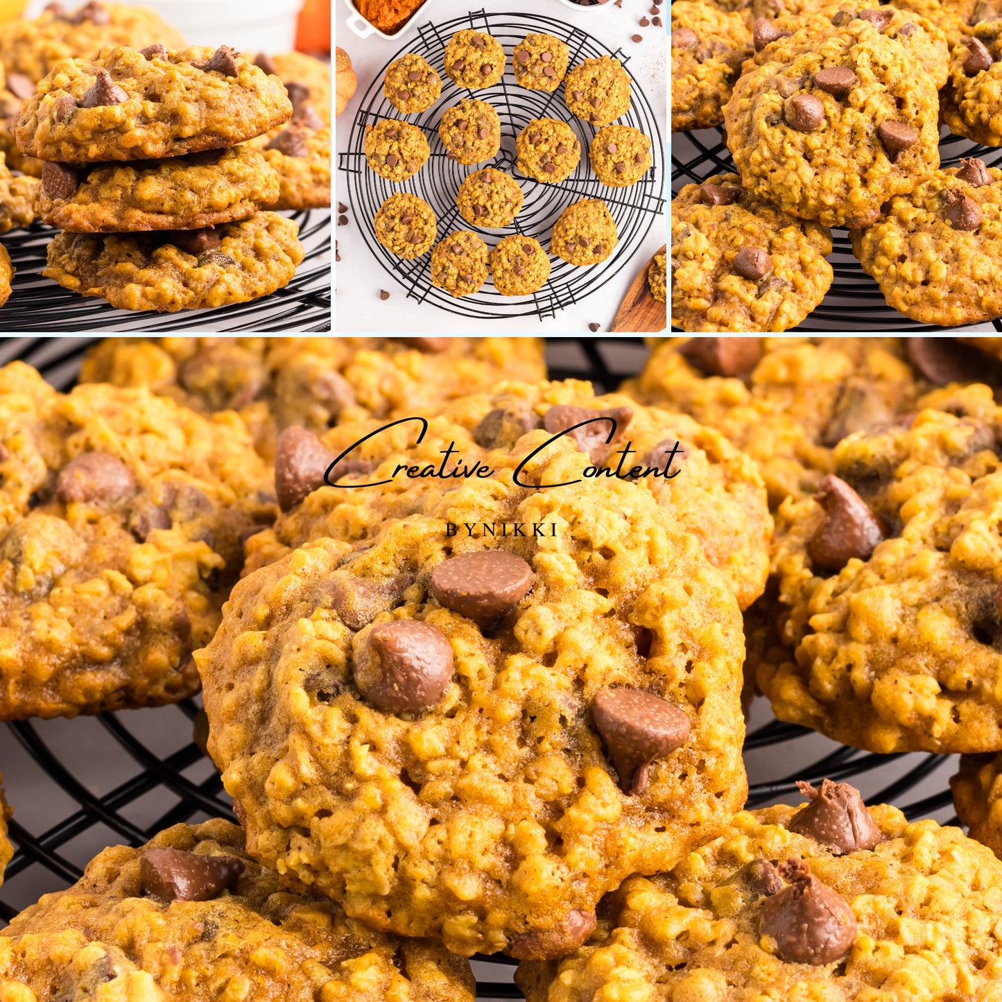 Pumpkin Oatmeal Chocolate Chip Cookies - Exclusive