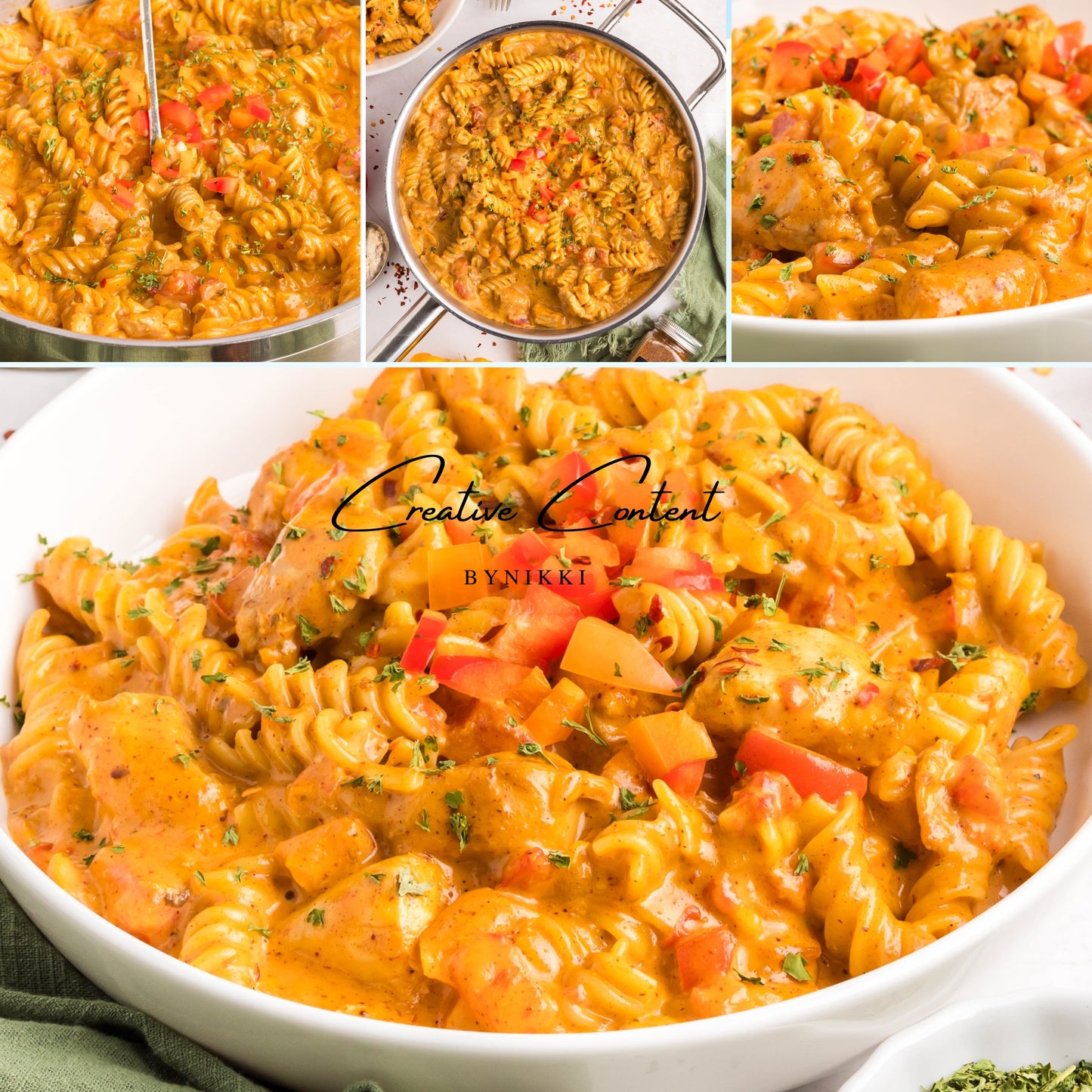 Cheesy Rotel Chicken Pasta  -  Exclusive