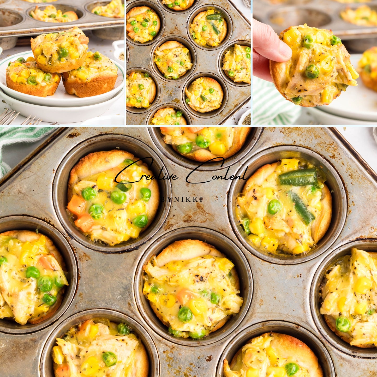 Mini Chicken Pot Pies - Set 1 of 2