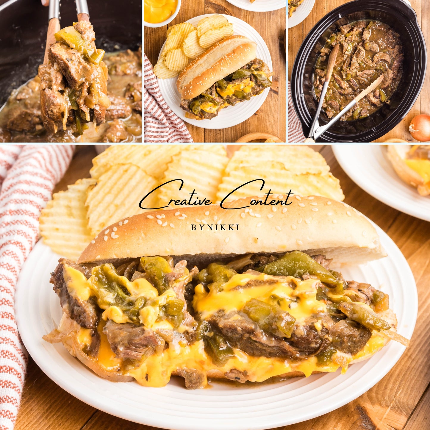 Crock Pot Philly Cheesesteak - Exclusive