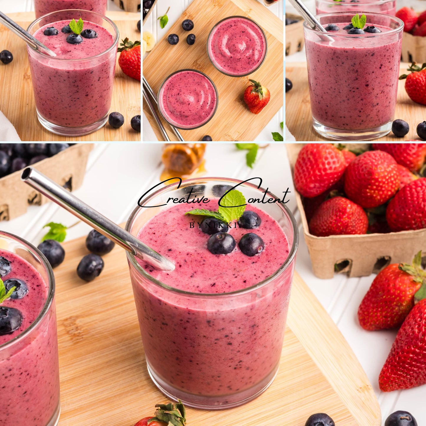 Strawberry Blueberry Smoothie - Exclusive