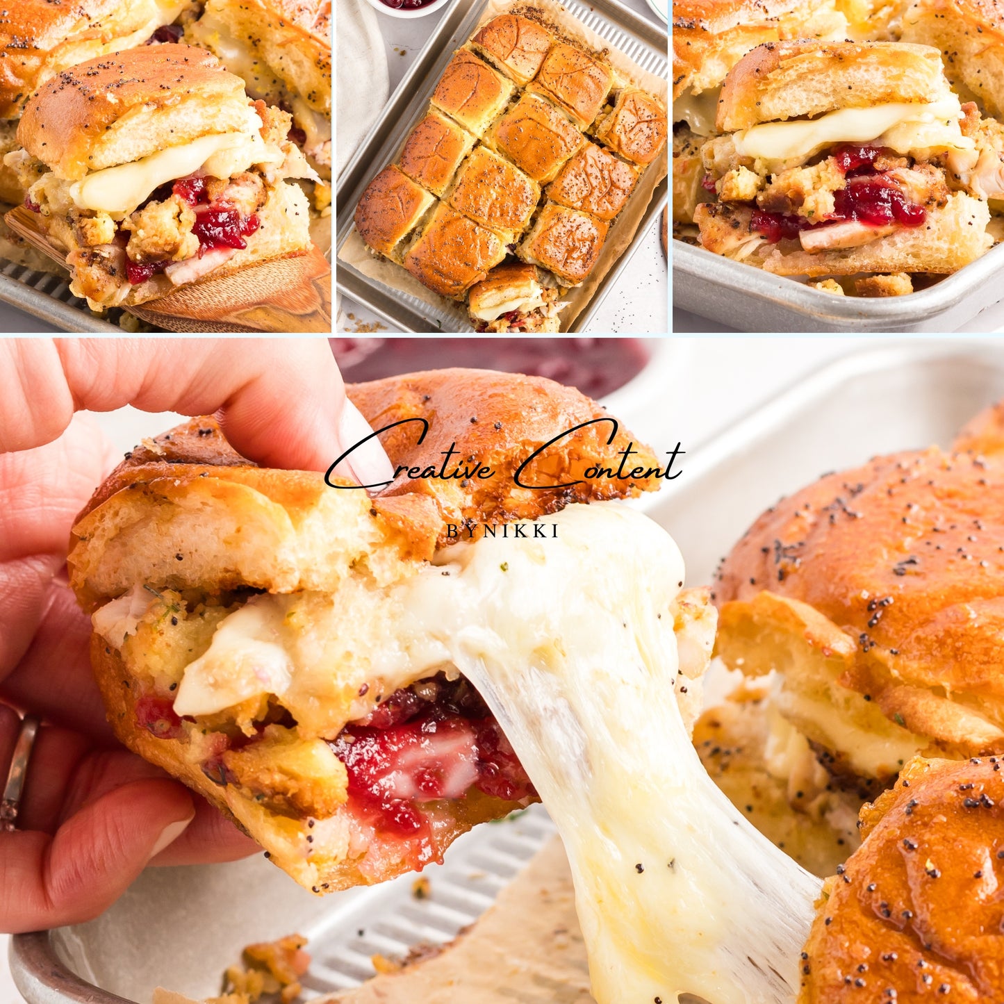 Turkey Sliders With Cranberry Sauce - Exclusive