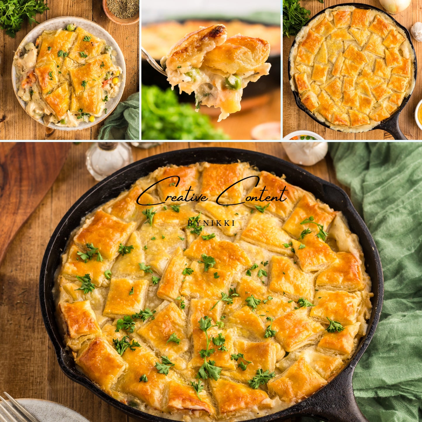 Chicken Pot Pie and Puff Pastry - Exclusive