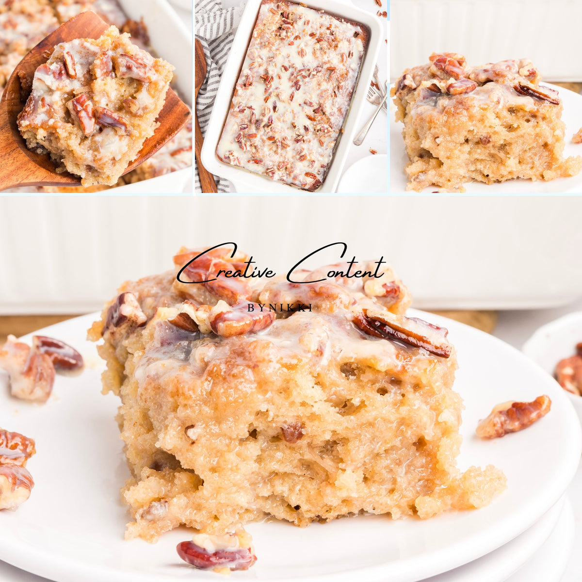Pecan Praline Poke Cake - Exclusive
