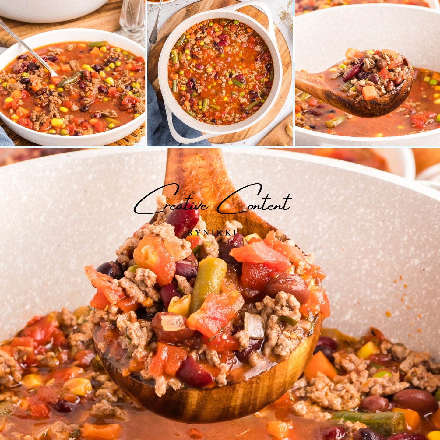 Three Bean Beef Soup  -  Exclusive