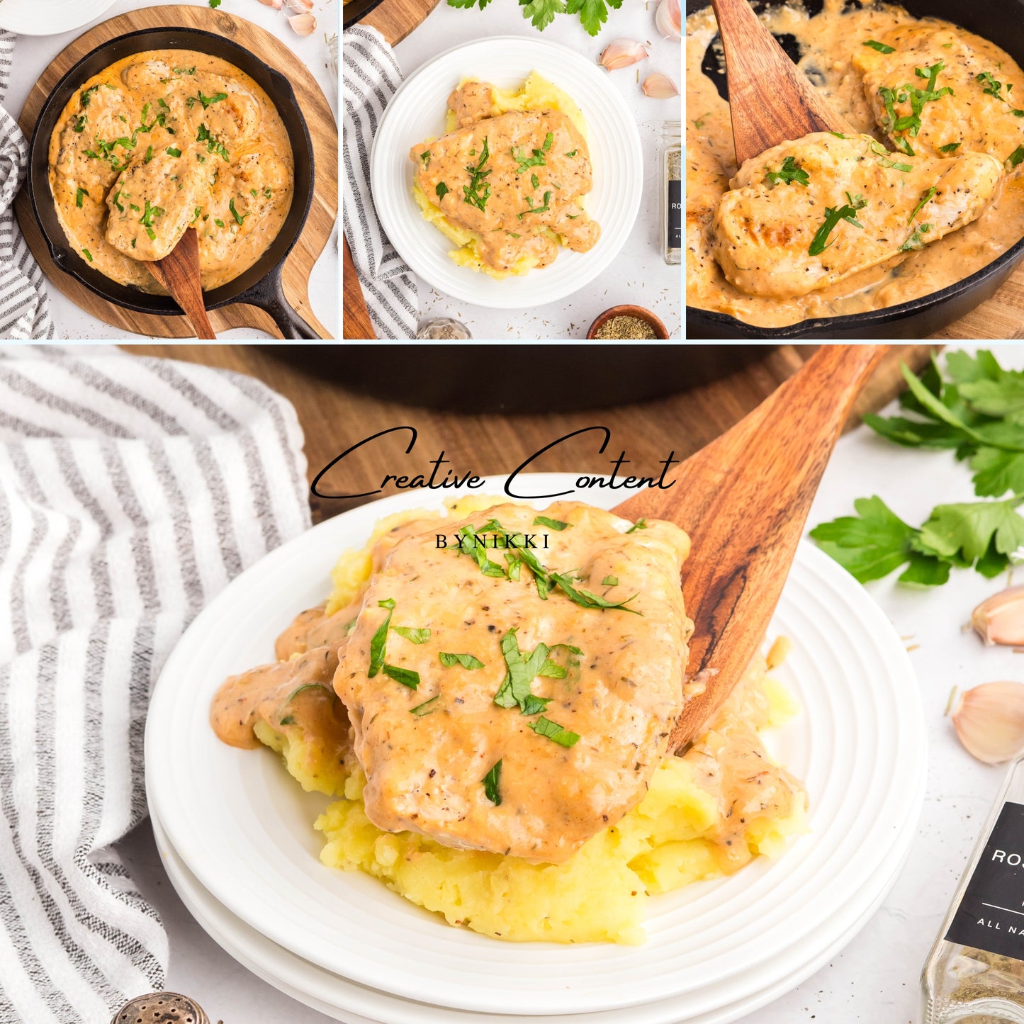 Smothered Chicken - Set 1 of 2