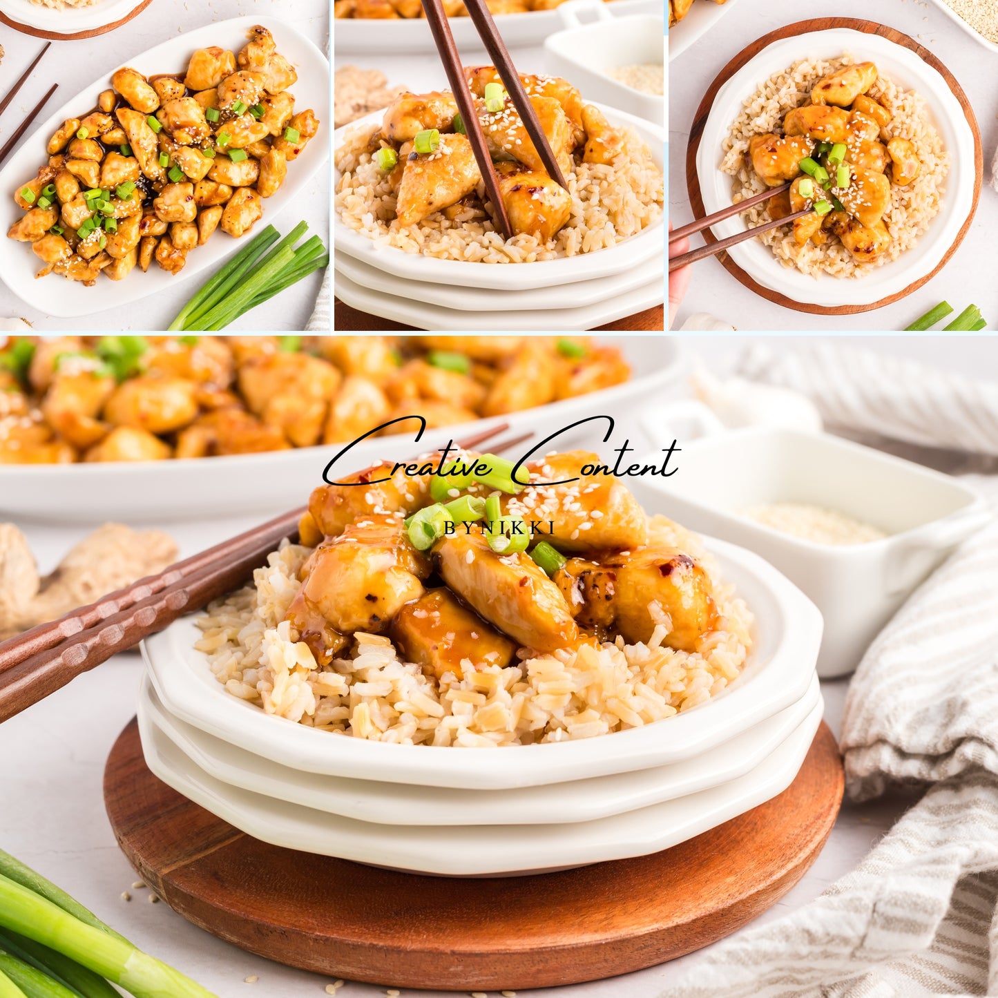 Honey Sesame Chicken - Set 1 of 2
