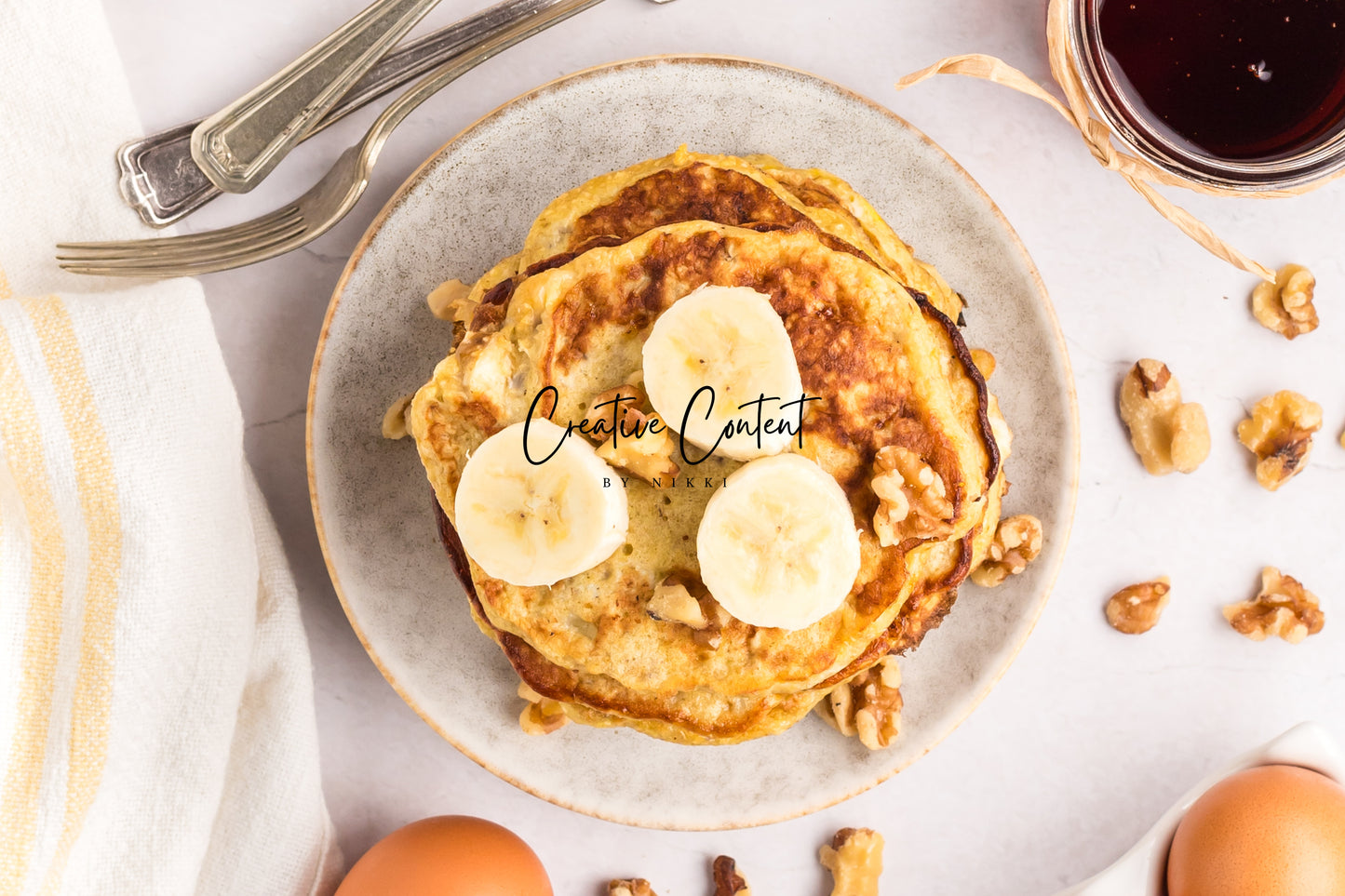 3 Ingredient Banana Pancakes - Exclusive