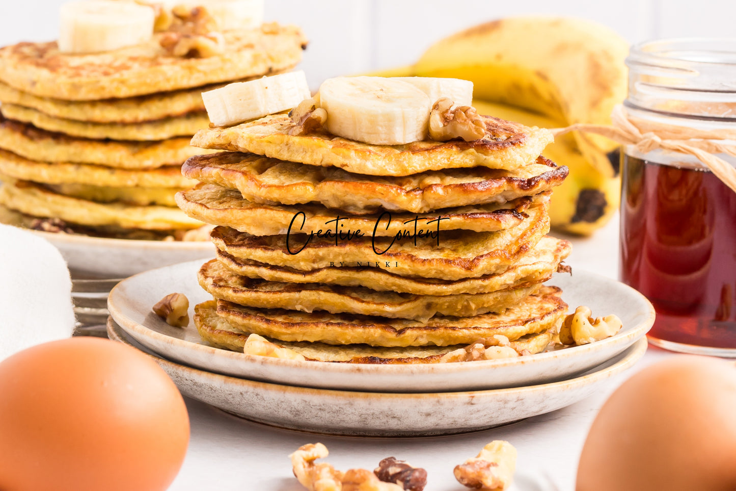 3 Ingredient Banana Pancakes - Exclusive