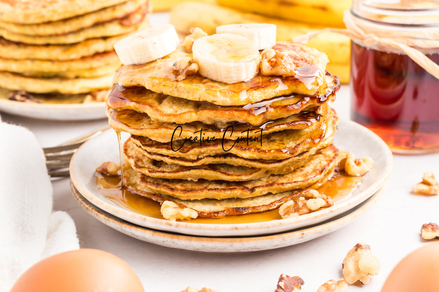 3 Ingredient Banana Pancakes - Exclusive