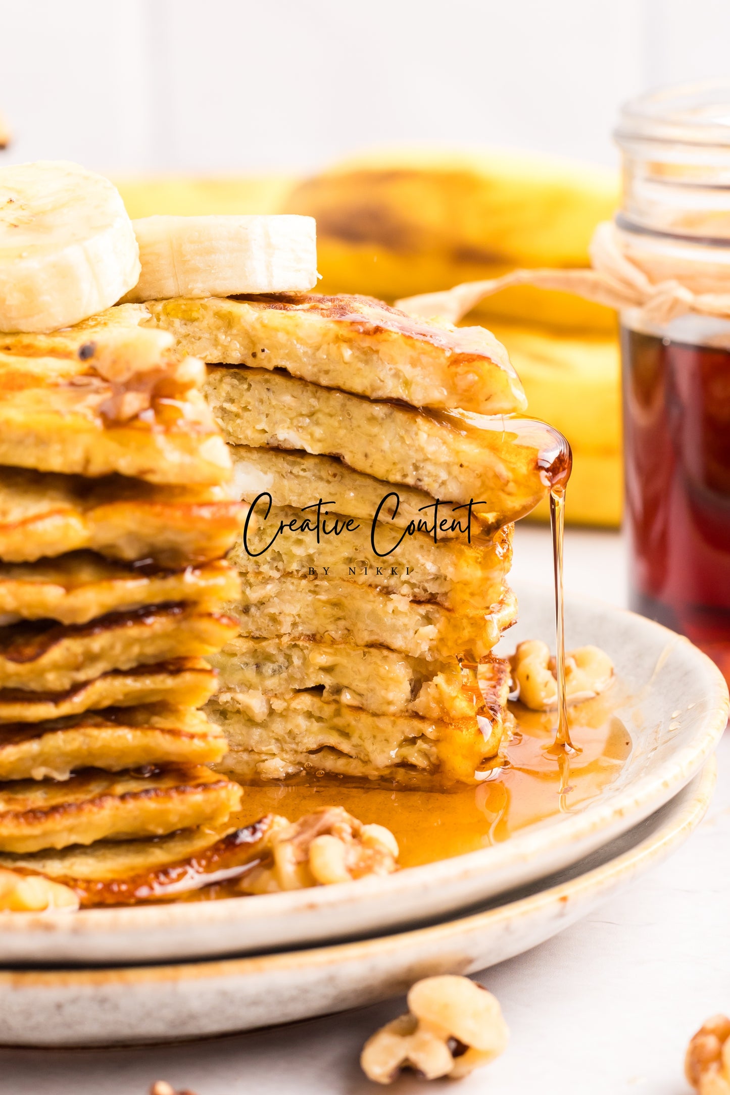 3 Ingredient Banana Pancakes - Exclusive