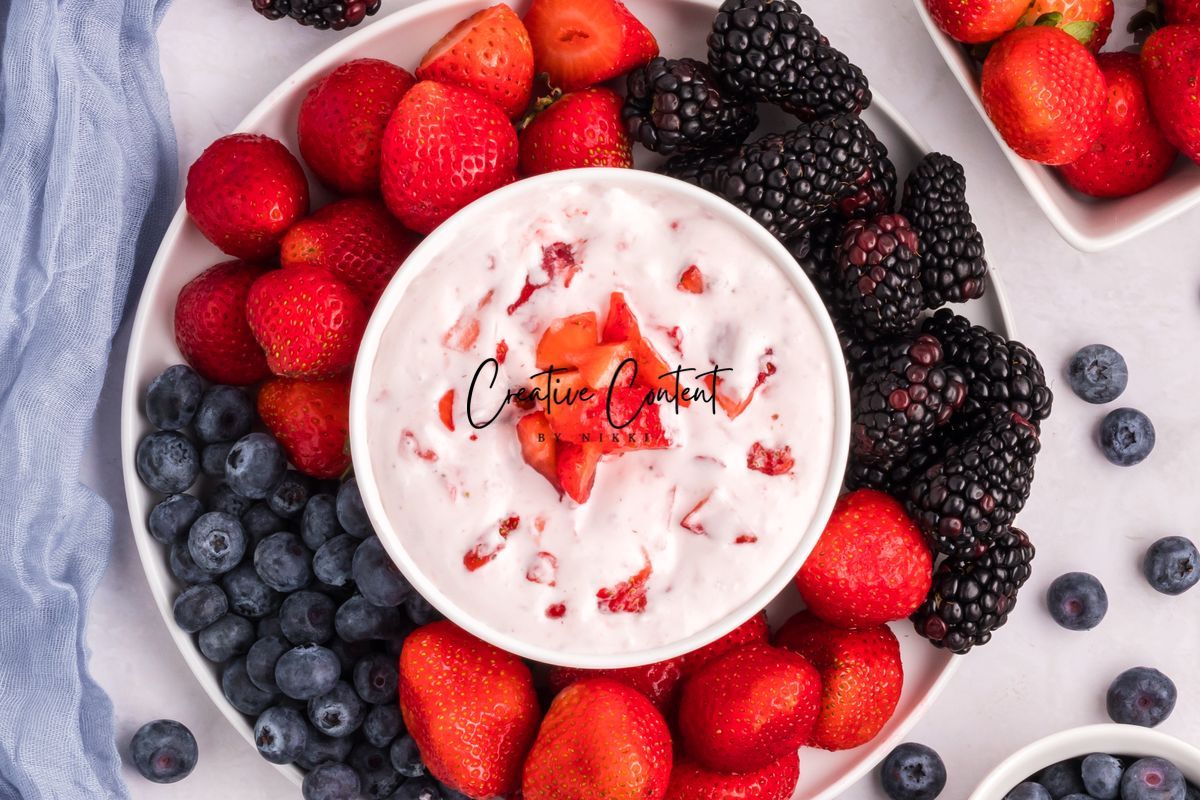 3 Ingredient Fruit Dip - Exclusive