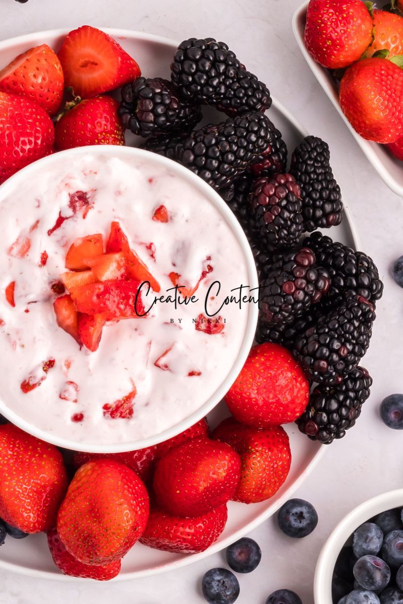 3 Ingredient Fruit Dip - Exclusive