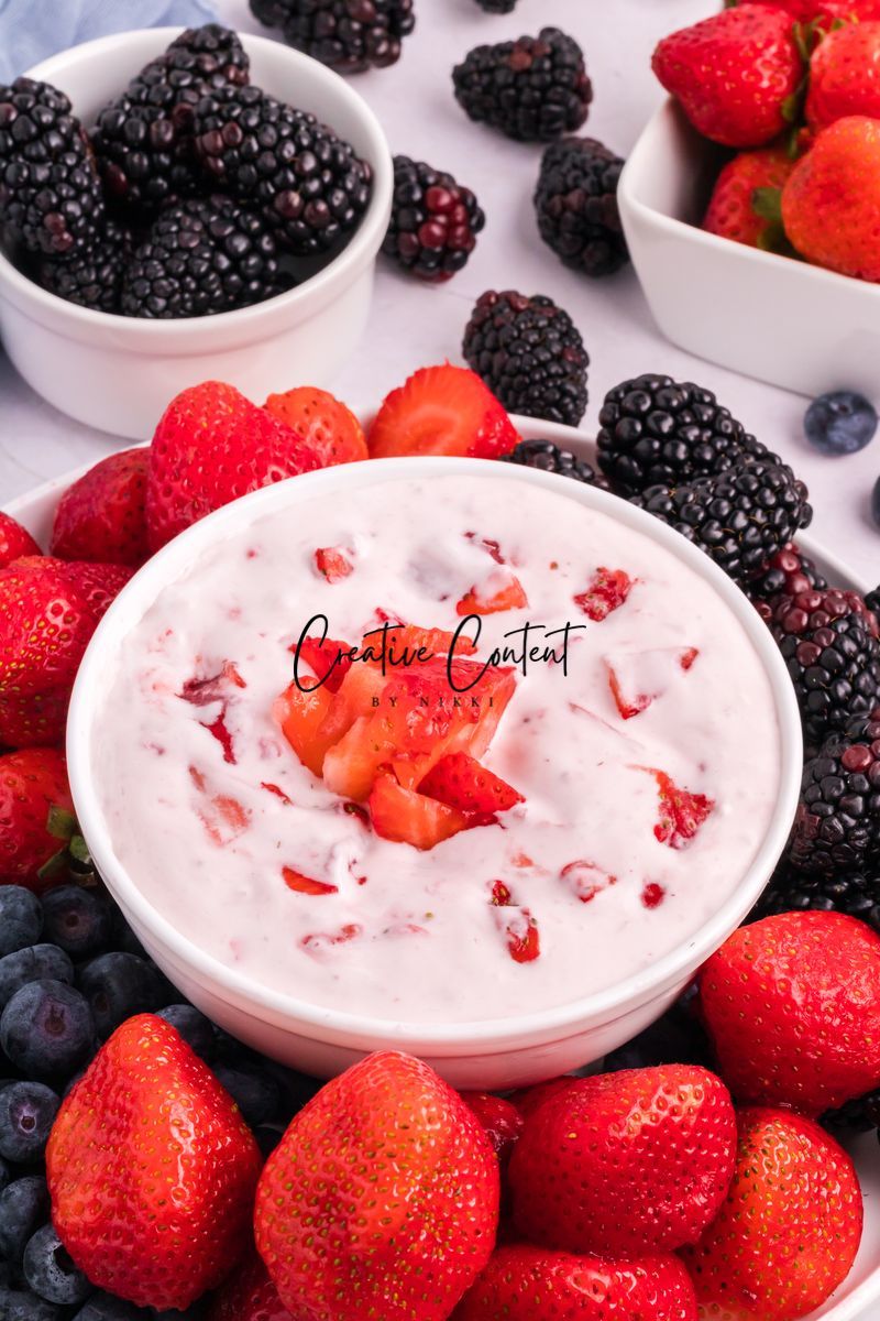 3 Ingredient Fruit Dip - Exclusive