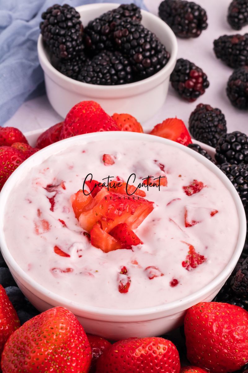 3 Ingredient Fruit Dip - Exclusive