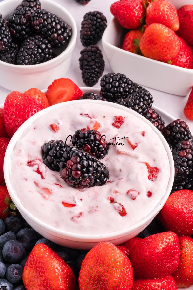 3 Ingredient Fruit Dip - Exclusive