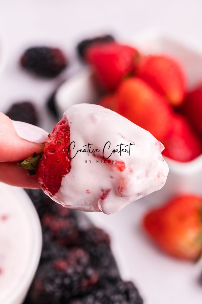 3 Ingredient Fruit Dip - Exclusive