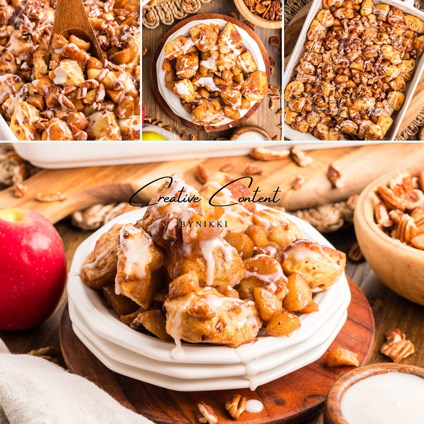 Caramel Apple Cinnamon Roll Casserole - Exclusive