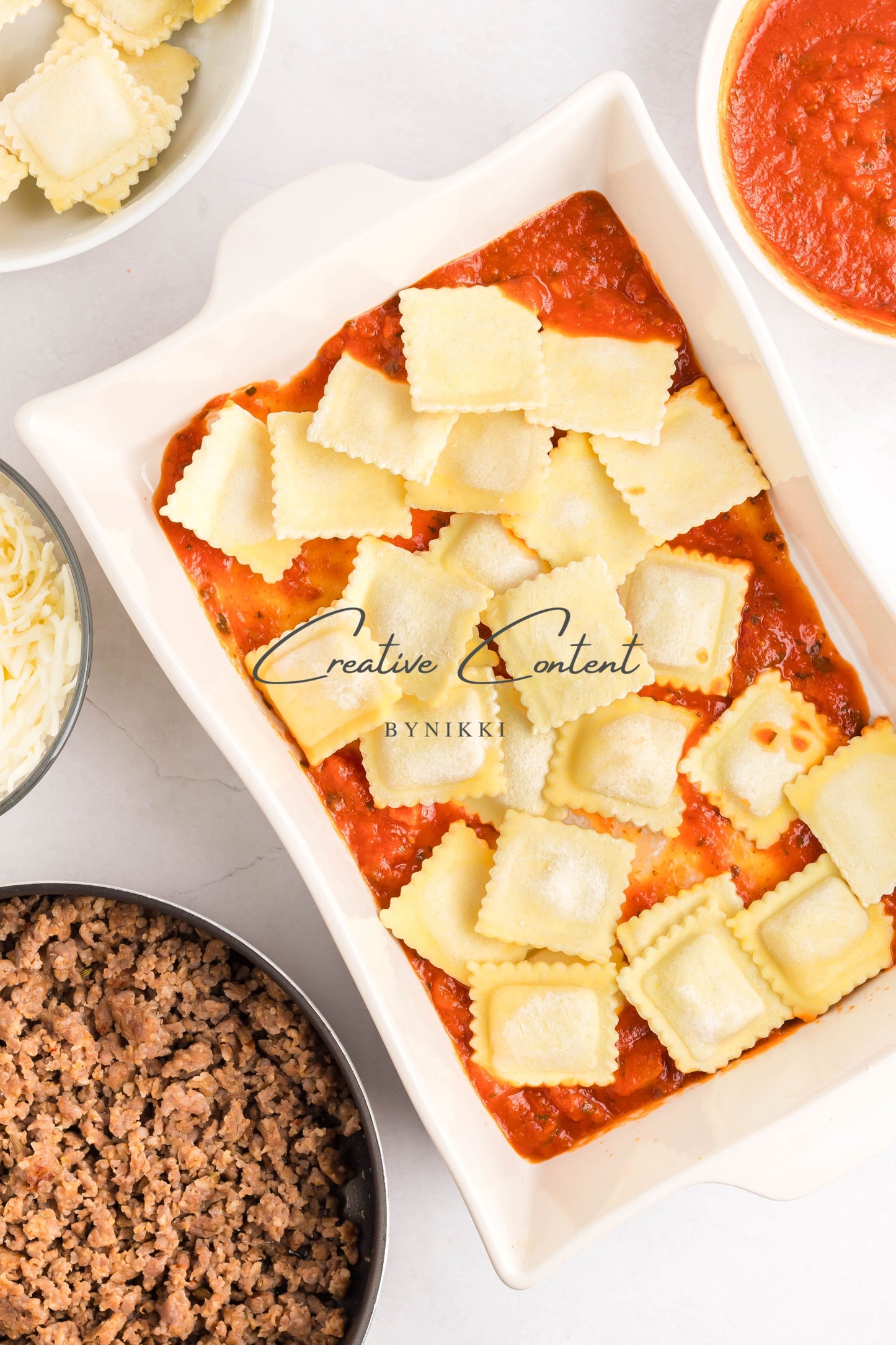 4 Ingredient Baked Ravioli - Exclusive