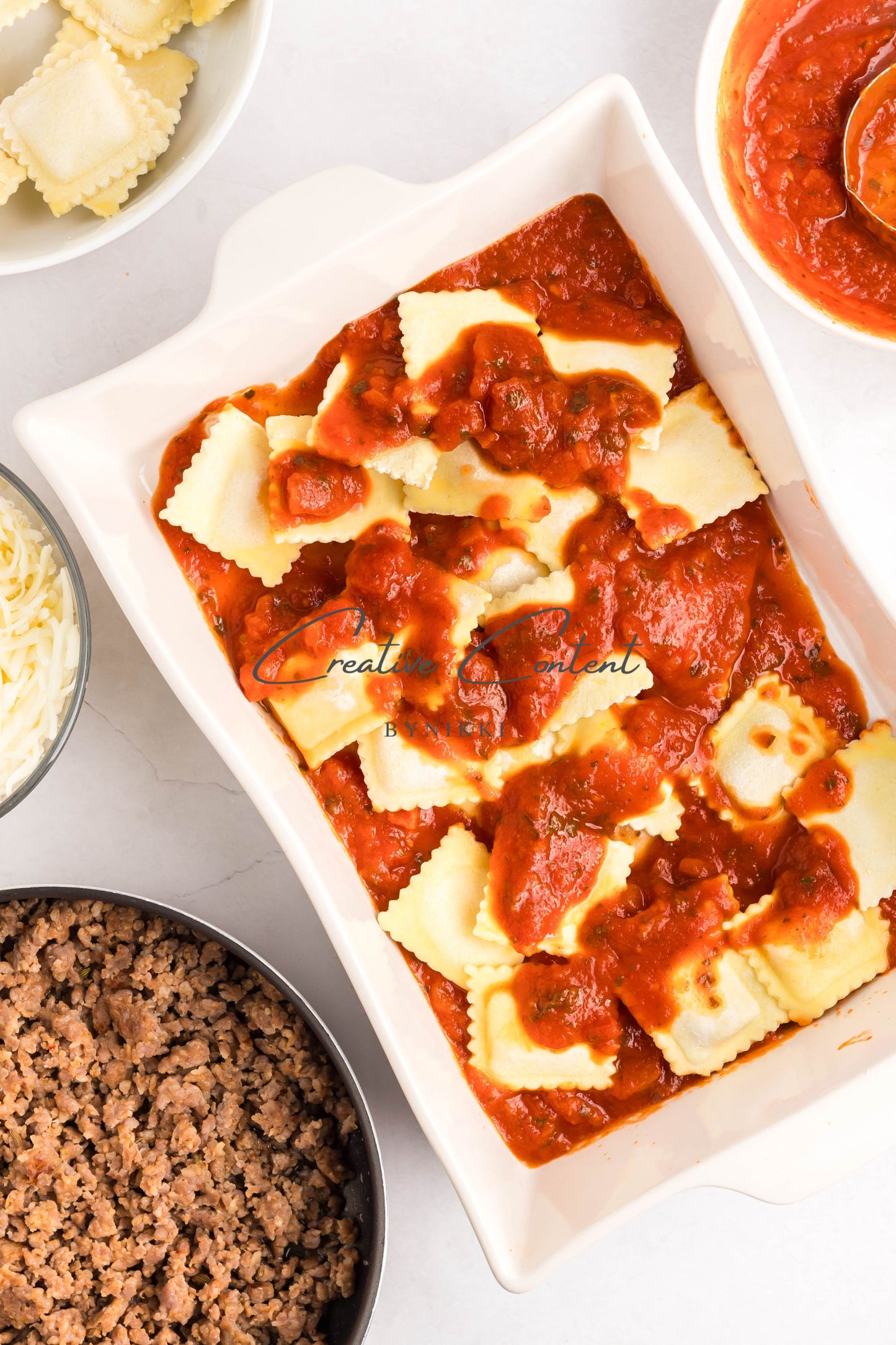4 Ingredient Baked Ravioli - Exclusive